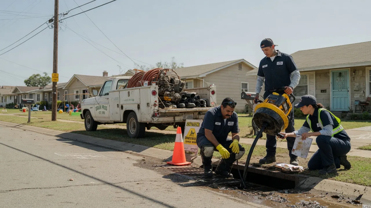 Drain Cleaning in Cunningham, KS near me